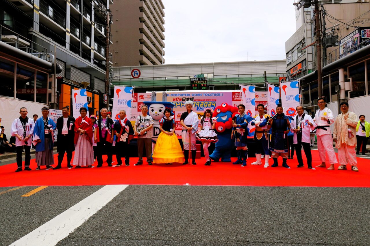 今年は5/18開催予定！国内最大級のコスプレの祭典「日本橋ストリートフェスタ」が行われます