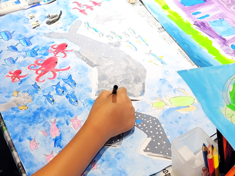小学生限定！夏休みの絵画課題を応援するアートワークショップが7/28〜8/20に開催決定