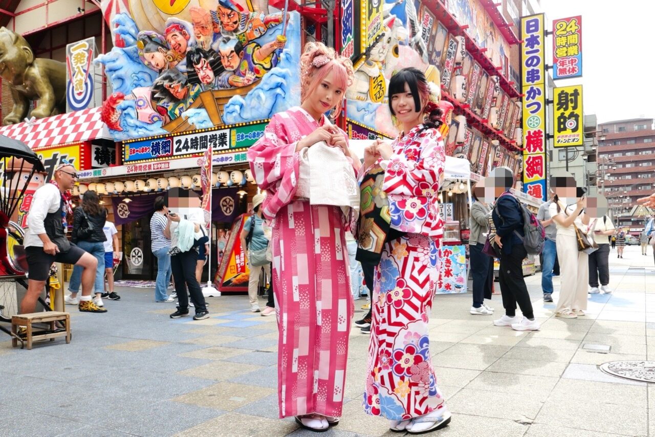 人気観光地・新世界のマチに新風！ 着物姿の女性アイドルグループ「Japaneeed'z -浪速撫子-」が誕生したようです