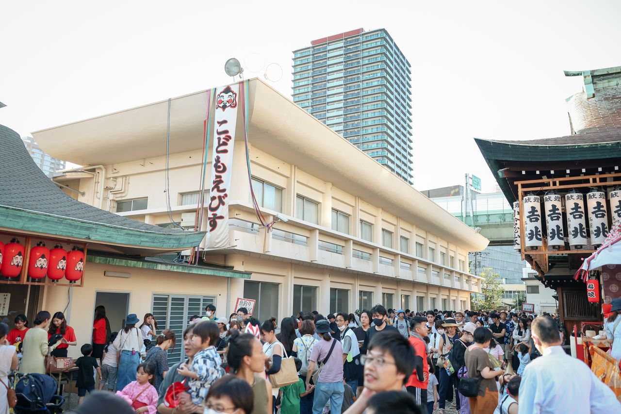 今宮戎神社で7/22に夏祭り「こどもえびす」開催!ソリ滑りや紙相撲、マンザイ新人コンクールも!
