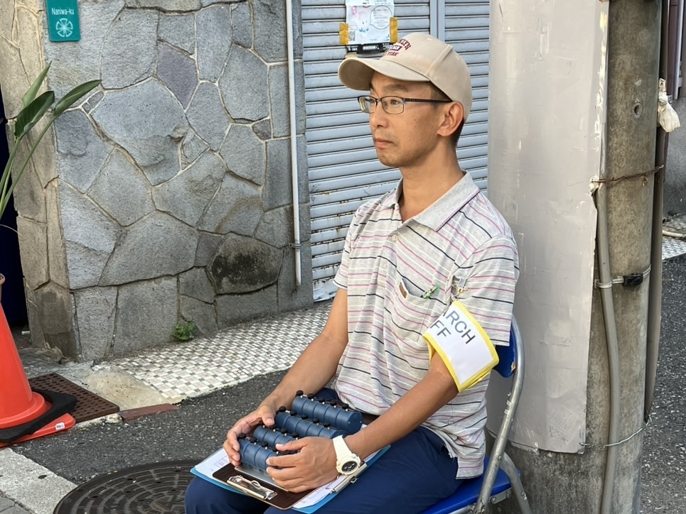 新世界で来街者・交通量調査がスタート。地域振興に向けた基礎データ収集へ
