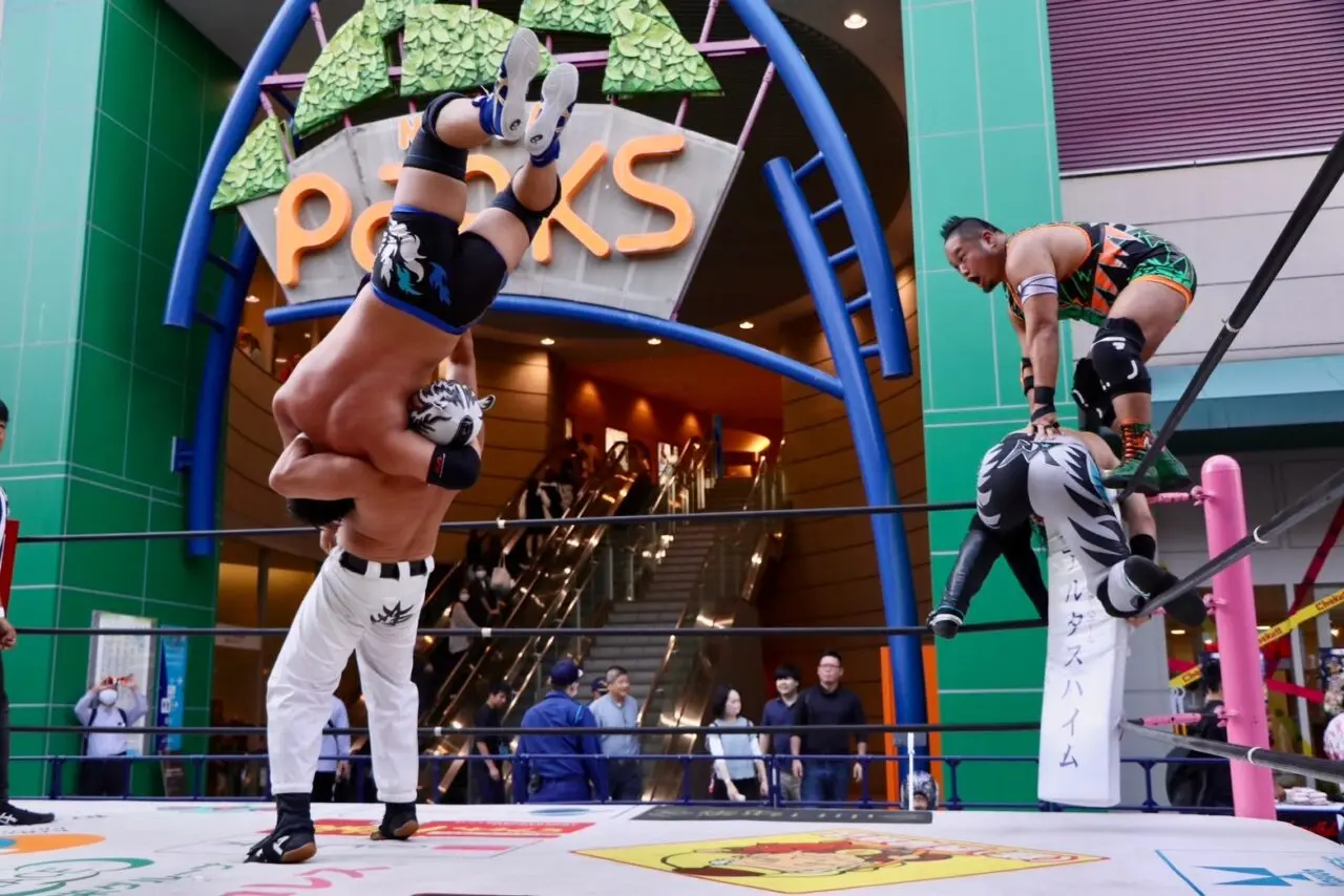 なんばカーニバルモールで「大阪秋の陣2025」を開催！ 大阪プロレスが10/13スポーツの日を盛り上げます