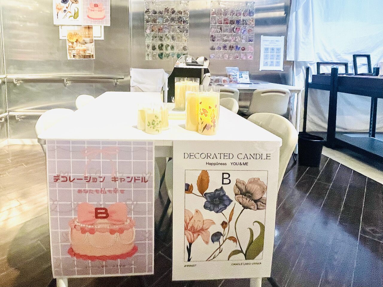 新世界におしゃれなキャンドルが作れる体験型スポット「CANDLE LABO OSAKA」がオープンしています