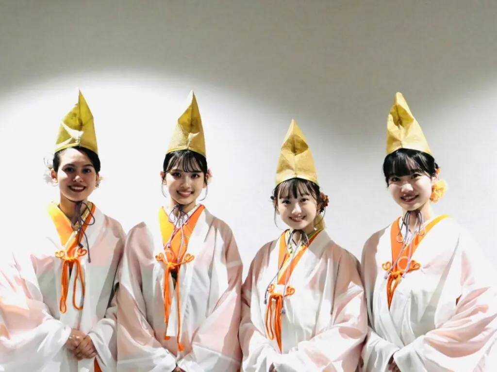 今宮戎神社の令和8年度福娘、今年の訪問着のカラーは橙色です！ 福娘代表4人も決定しました