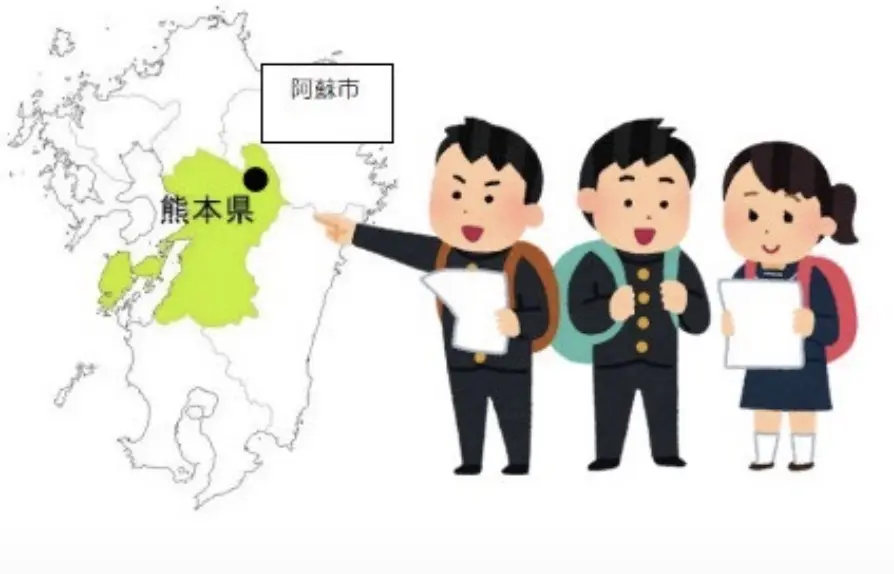 通天閣下で熊本県の阿蘇からやってくる修学旅行生が”商人体験”！  2/22に通天閣下の王将の碑周辺で、特産品販売とふるさとPRを実施します