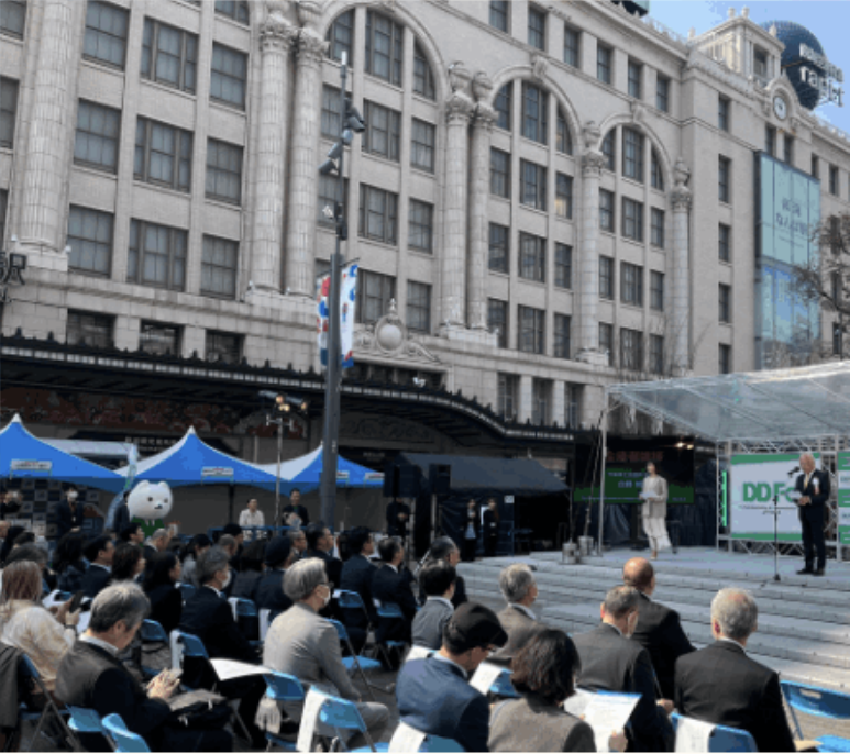 国内外のスタートアップ60社超が出展！ なんば広場となんさん通りで3/27（金）と3/28（土）の2日間、大阪商工会議所主催の「DocoDemo Festival Osaka 2026」が開催されます