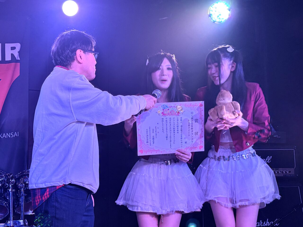 フライガールズが４代目”新世界クイーン”の座を獲得！ 新世界のON AIR L7で「萌え抜け 新世界会長杯」が開催されました