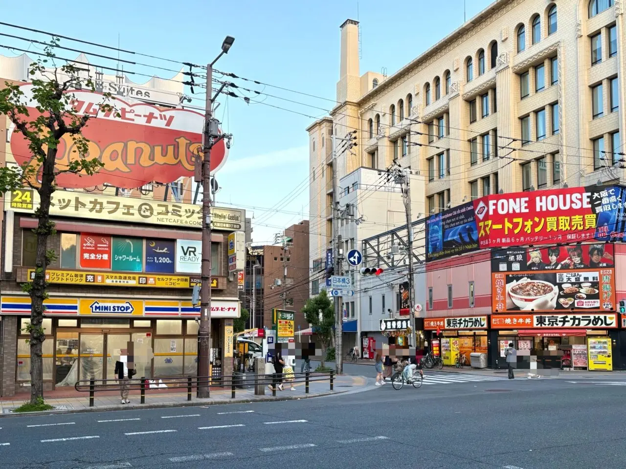 日本橋３丁目交差点東角にミニストップが5月5日オープン予定、旧ローソン跡地に