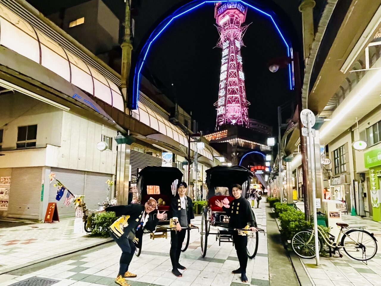ナニワではたらくひと。第1回 新世界の人力車車夫・栗宗希光さん「お客様ファースト」でつなぐ街と人