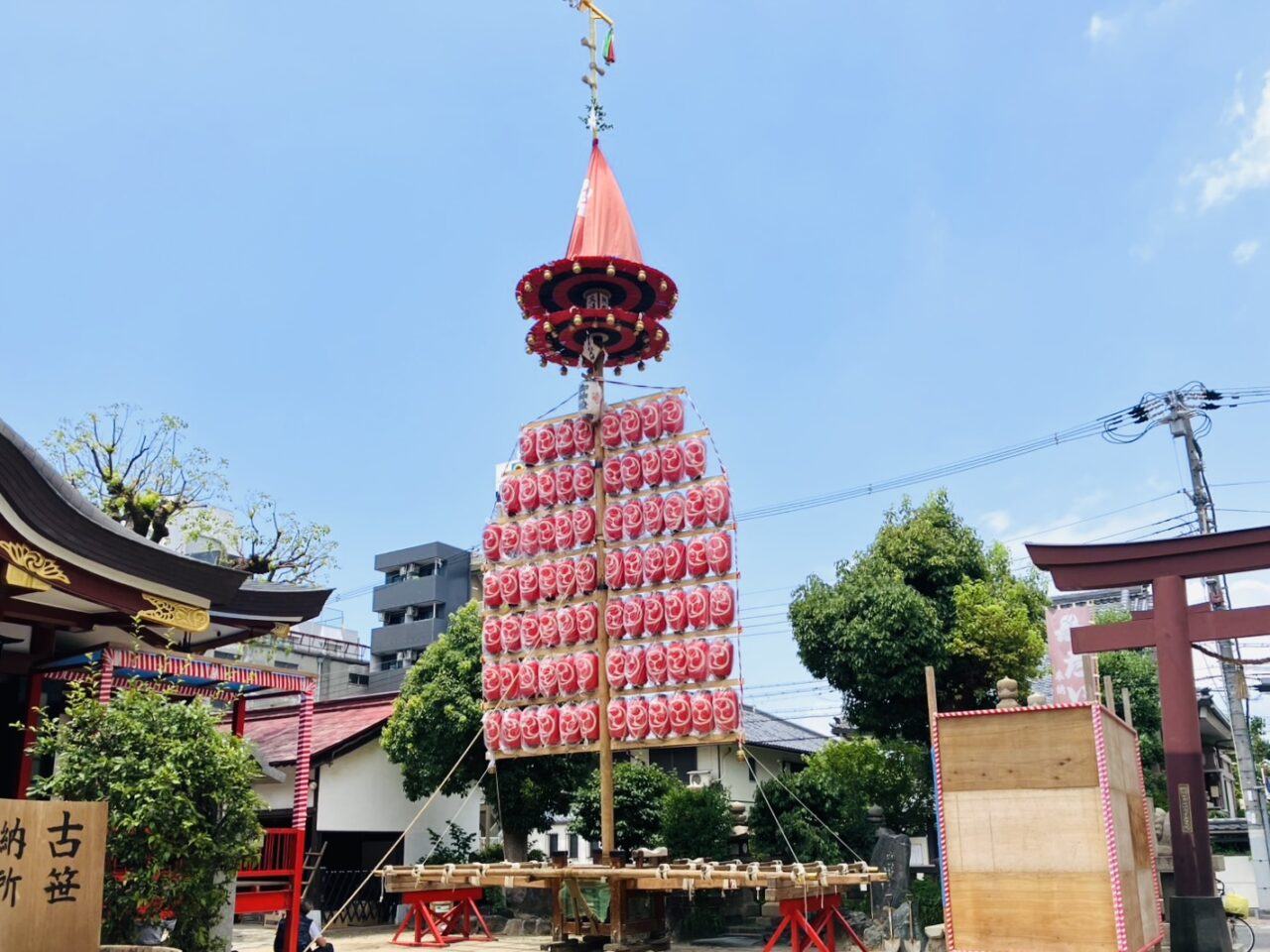勇壮な「だいがく担ぎ」は必見！7月24日・25日に生根神社で恒例の「だいがく祭」が開催されます