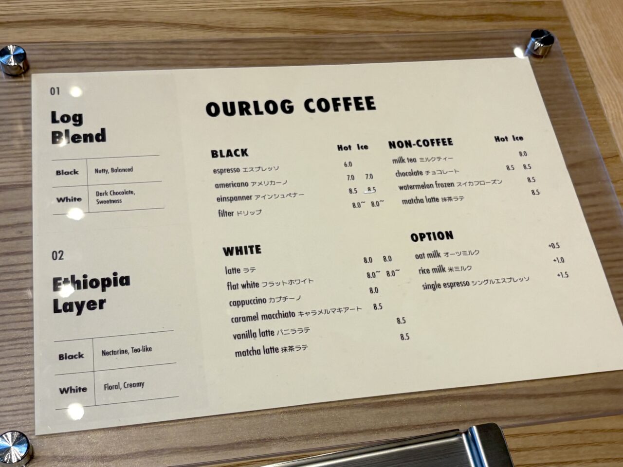 センタラグランドホテル大阪2階のカフェがリニューアル、コリアンタウン発の人気カフェ「OURLOG 4th Store」がオープンしています