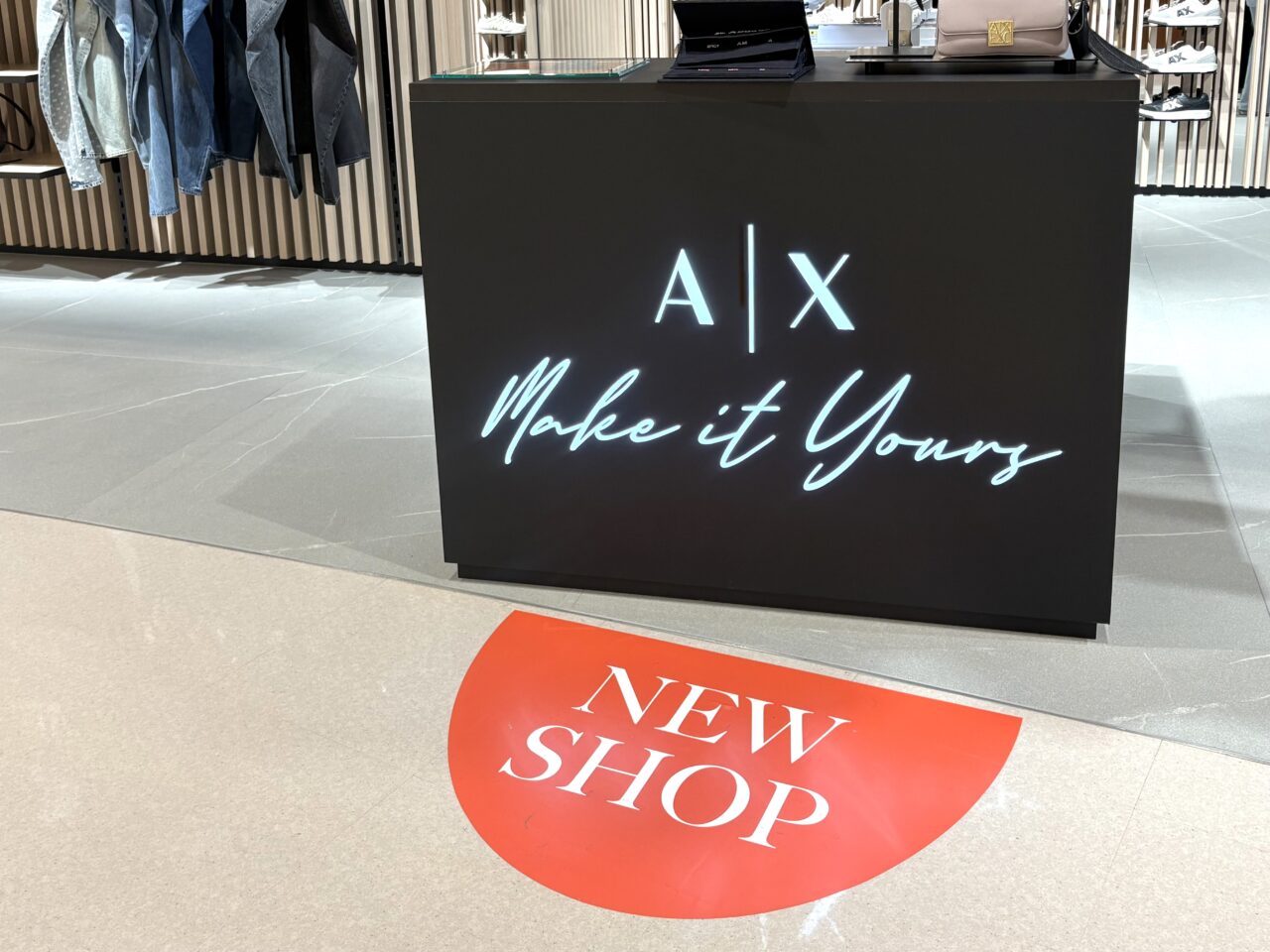 A|X アルマーニ エクスチェンジ なんばパークス店