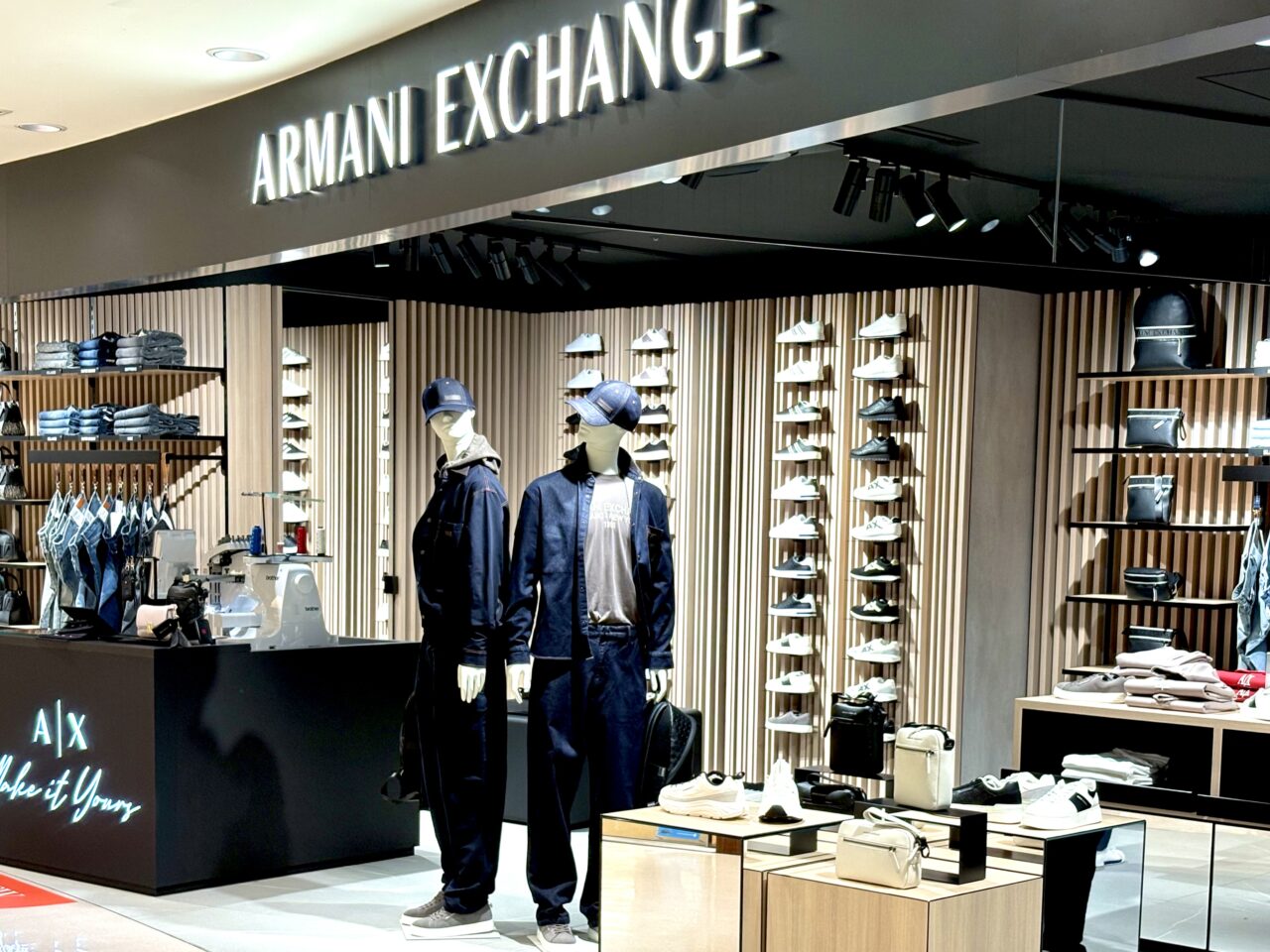 A|X アルマーニ エクスチェンジ なんばパークス店