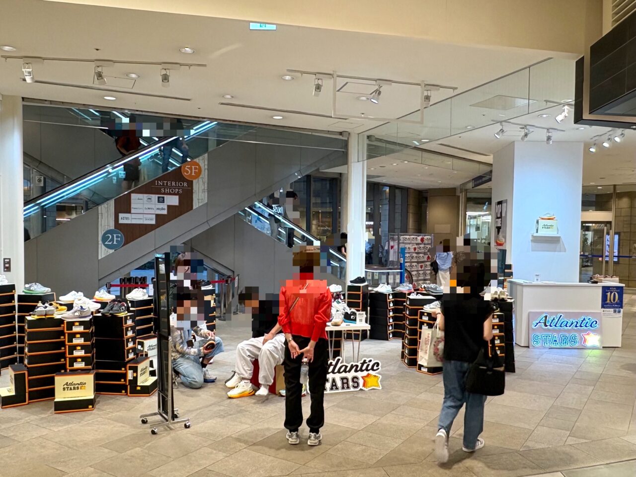 9/27までの期間限定! なんばパークス2Fにイタリア発スニーカーブランド「Atlantic STARS」のPOP UP STOREが出店しています